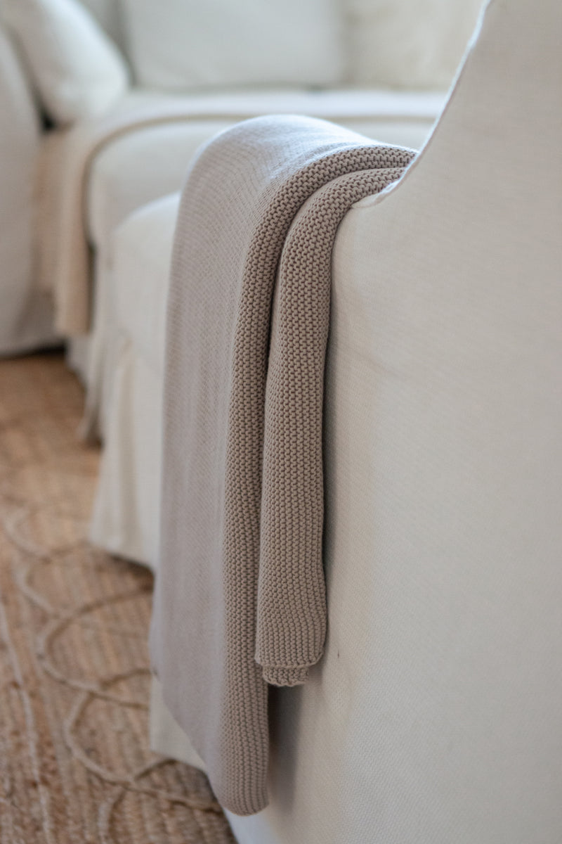 Knit Throw Blanket
